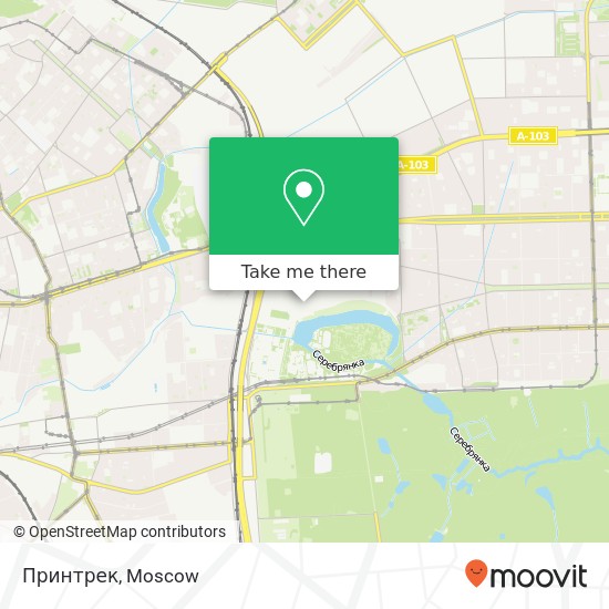 Принтрек map