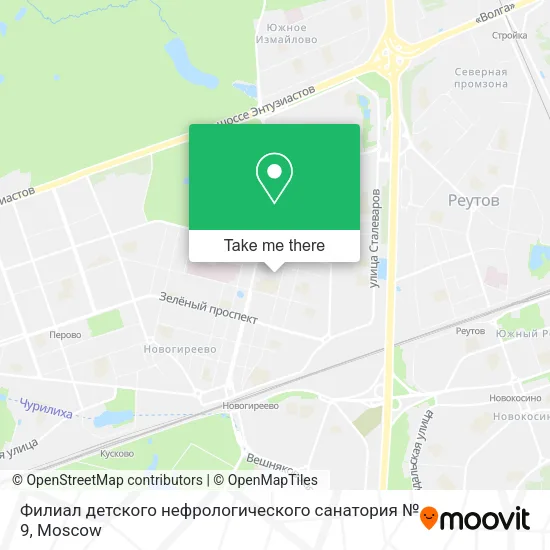 Филиал детского нефрологического санатория № 9 map