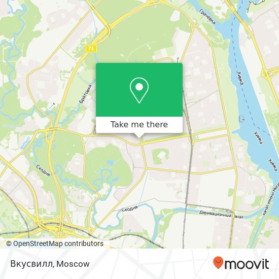 Вкусвилл map