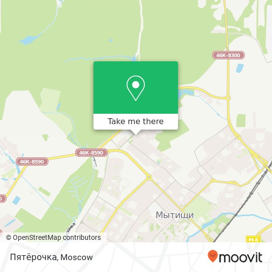 Пятёрочка map