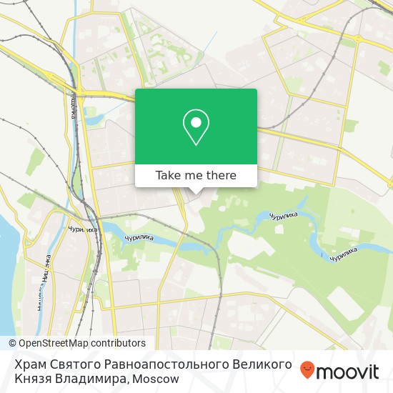 Храм Святого Равноапостольного Великого Князя Владимира map