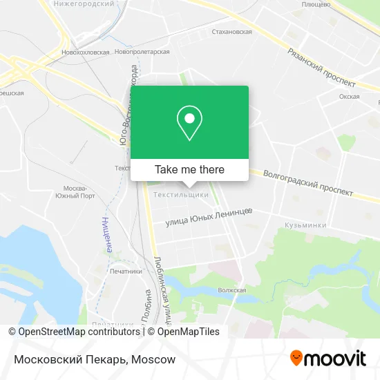 Московский Пекарь map