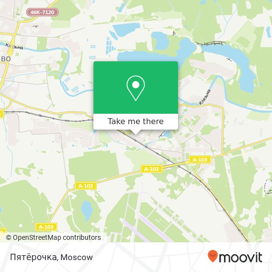 Пятёрочка map