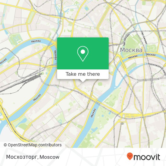 Мосхозторг map