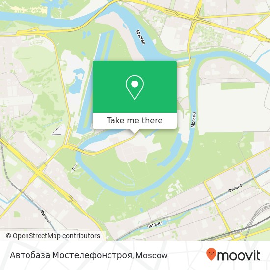 Автобаза Мостелефонстроя map