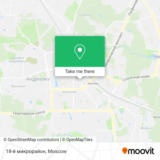 18-й микрорайон map