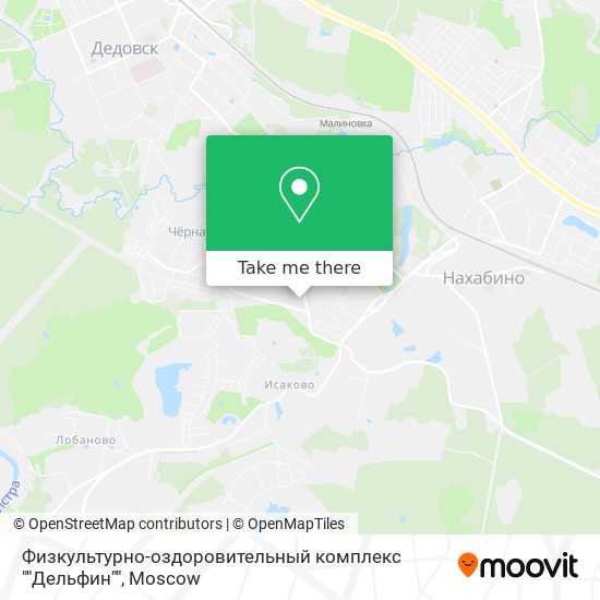 Физкультурно-оздоровительный комплекс ""Дельфин"" map
