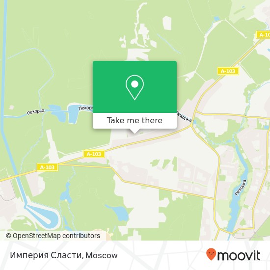 Империя Сласти map