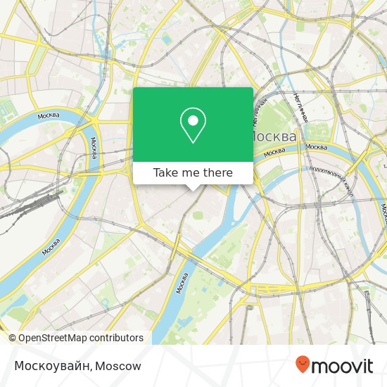 Москоувайн map