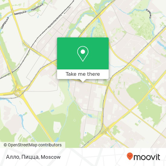 Алло, Пицца map