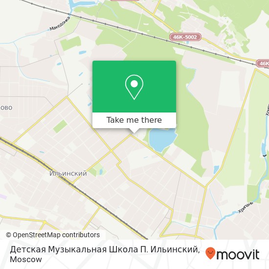 Детская Музыкальная Школа П. Ильинский map