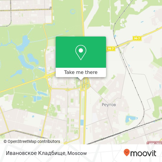 Ивановское Кладбище map