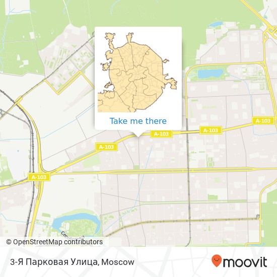 3-Я Парковая Улица map