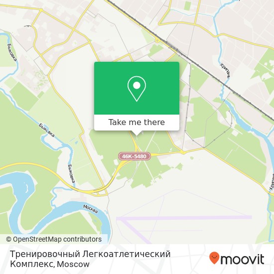 Тренировочный Легкоатлетический Комплекс map