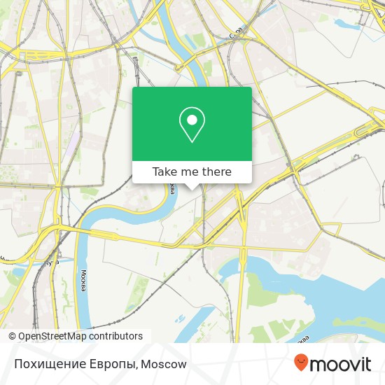 Похищение Европы map