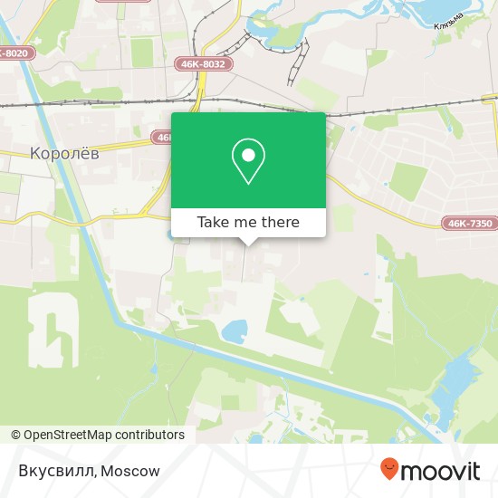 Вкусвилл map