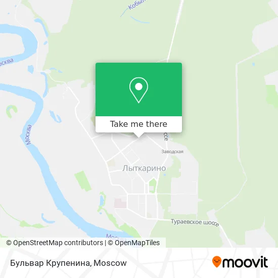 Бульвар Крупенина map
