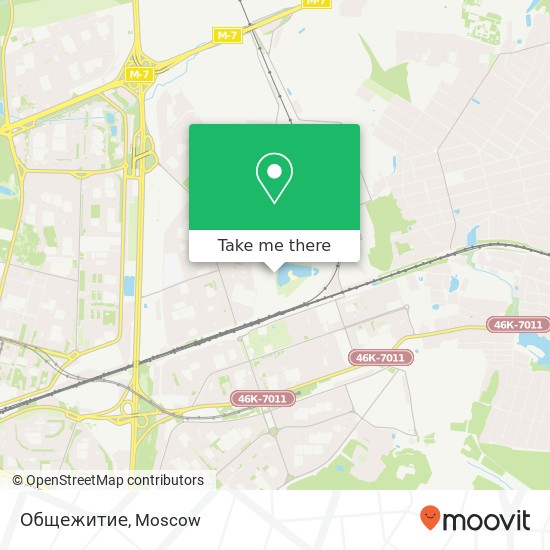 Общежитие map