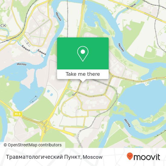 Травматологический Пункт map