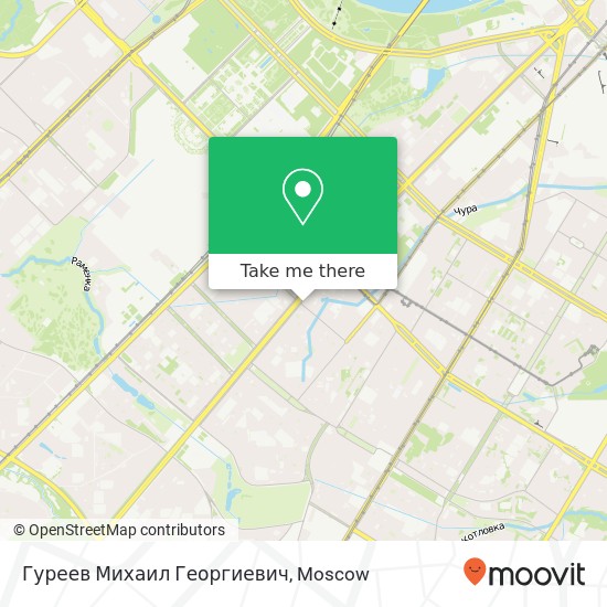 Гуреев Михаил Георгиевич map