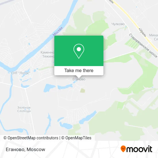 Еганово map