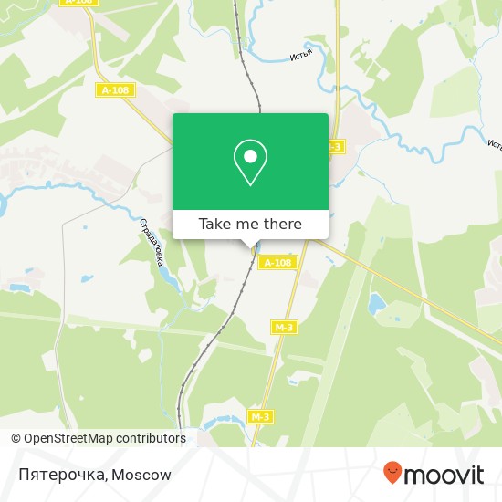 Пятерочка map