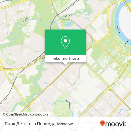 Парк Детского Периода map