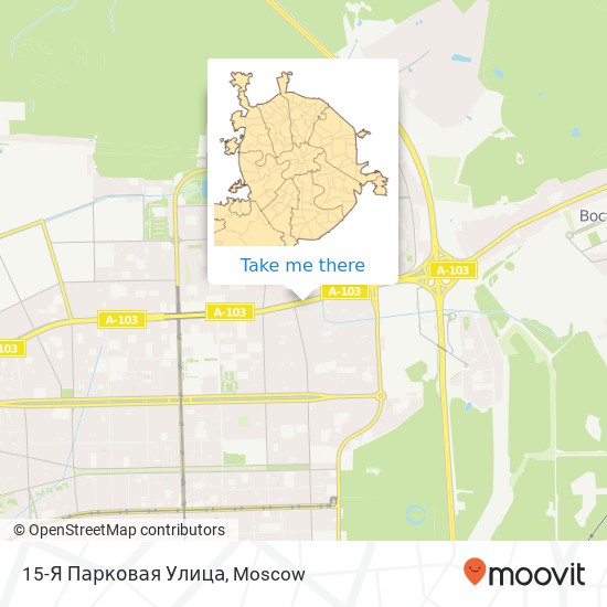 15-Я Парковая Улица map