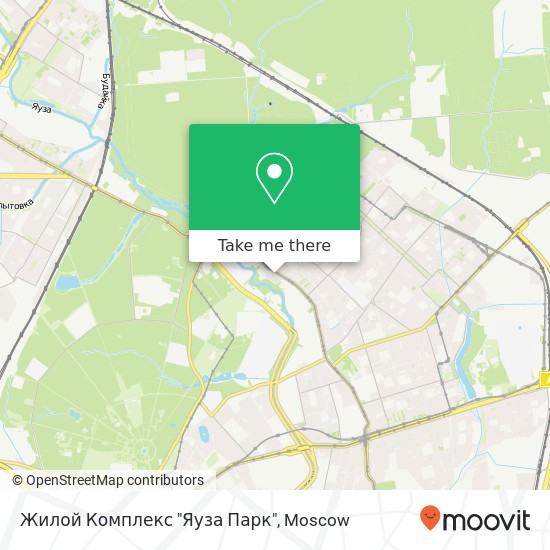 Жилой Комплекс "Яуза Парк" map