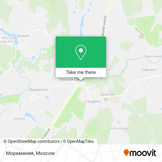 Моремания map