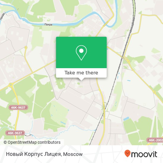 Новый Корпус Лицея map