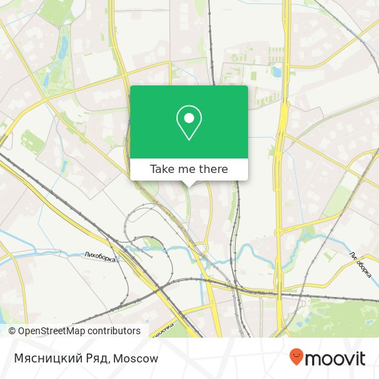 Мясницкий Ряд map