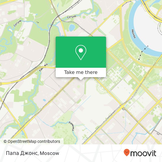 Папа Джонс map