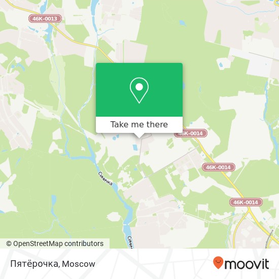 Пятёрочка map