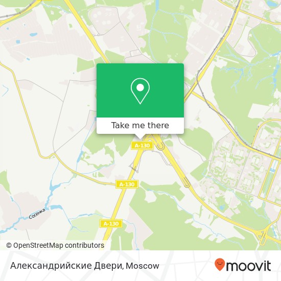 Александрийские Двери map