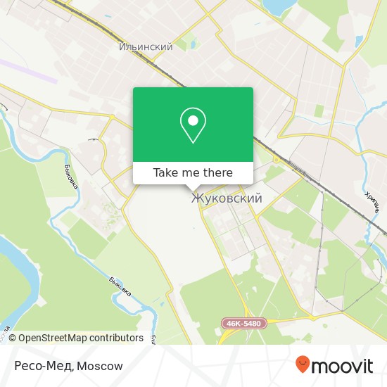 Ресо-Мед map