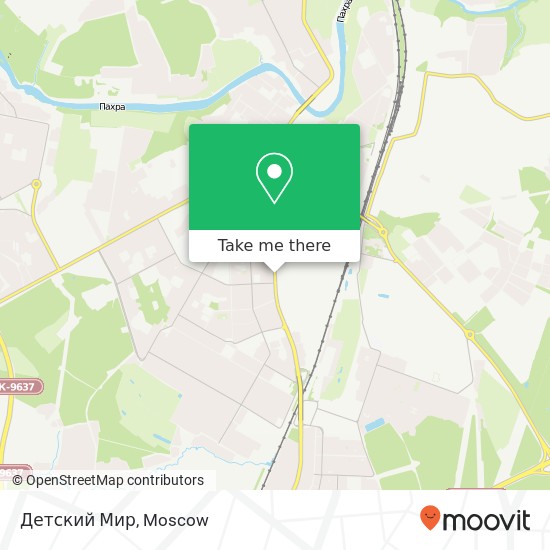 Детский Мир map