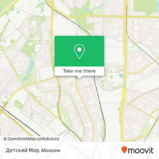 Детский Мир map