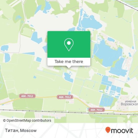 Титан map