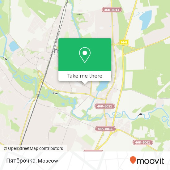 Пятёрочка map