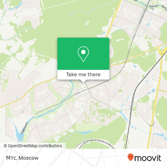 Мтс map