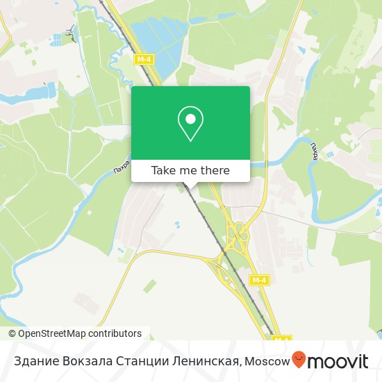 Здание Вокзала Станции Ленинская map