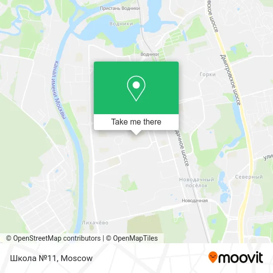 Школа №11 map