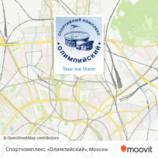 Спорткомплекс «Олимпийский» map