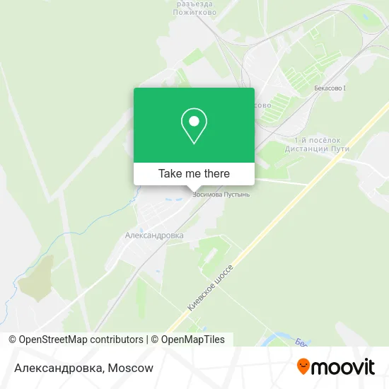 Александровка map