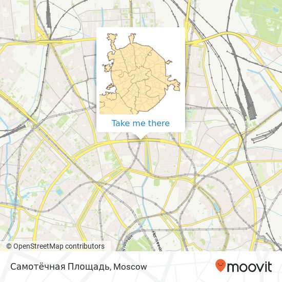 Самотёчная Площадь map