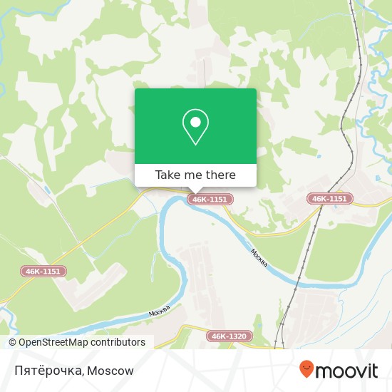 Пятёрочка map