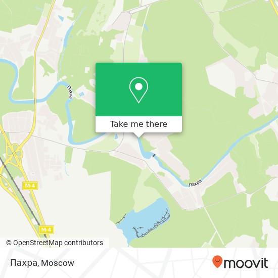 Пахра map