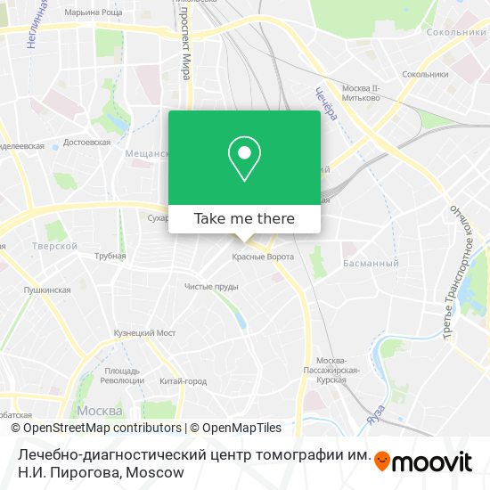 Лечебно-диагностический центр томографии им. Н.И. Пирогова map