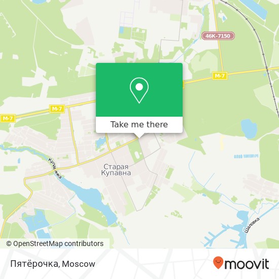 Пятёрочка map